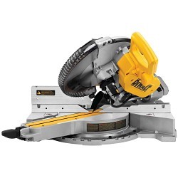 DeWALT® DWS780 Sliding Compound Miter Saw, 12 in Dia Blade, 5/8  in & 1 in Arbor, 40T Carbide Blade, Corded