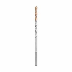 Black+Decker® DW5222 2-Cutter Premium Percussion Masonry Drill Bit, 3/16 in Drill Bit, 3/16 in Round with 3-Flat Shank, 2 in D Cutting, Carbide Cutting Edge, 3 in OAL