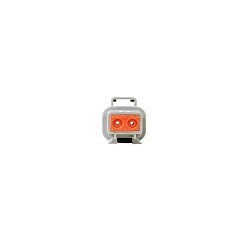 Del City 14062200 Connector Receptacle, 20 to 14 AWG Conductor
