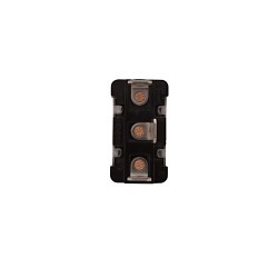 Toggle Switch, SPDT On-Off-On, 1 Pole, Flat Terminal