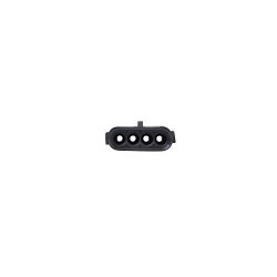 Weather Pack Connector, 4-Way Flat, Nylon, Male Terminal, 12 VDC, Specifications: 20 A Amperage Rating, -40 to 125 deg C