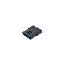 Weather Pack Connector, 6-Way, Nylon, Male Terminal, 12 VDC, Specifications: 20 A Amperage Rating, -40 to 125 deg C