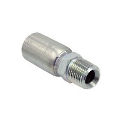 Discount Hydraulic Hose MP-0404 Hydraulic Connector, 1/4 in Nominal, NPTF, Steel