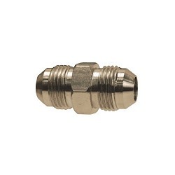 Dixon® 1204-08-08 Union, #8 Nominal, 37 deg Flare MALE JIC x 37 deg Flare MALE JIC, Steel, Domestic