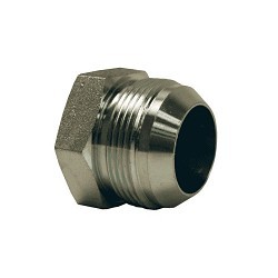 Dixon® 1254-08H Hydraulic Plug, 1/2 in x 3/4-16 Nominal, Male JIC 37 deg Flare, Steel, Domestic