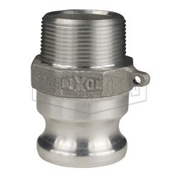 Dixon® 150-F-AL Cam & Groove Adapter, 1-1/2 in Nominal, MNPT, 356T6 Aluminum