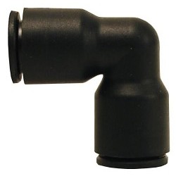 Dixon® Legris by Dixon® 31020800 Pneumatic Elbow, Union, 90 deg, 8 mm x 5/6 in Nominal, Push-In, Nylon