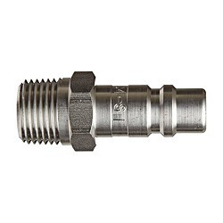 Dixon® D4M4-S Pipe Plug, Plug Fitting/Connector, 1/2 in Nominal, Stainless Steel