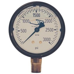 Dixon® GLP510 Liquid Filled ABS Case Gauge, NPT, -4 to 150 deg F, 0 to 60 psi