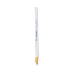 Dixon® by Ticonderoga® 00092 China Marker, White Ink, 1/2 in Tip, Peel-Away Wrapper