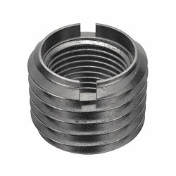 E-Z LOK™ 329-1216 Threaded Insert, Self-Lock Wall Insert, UNF Internal/UNC External, Material Grade: C12L14