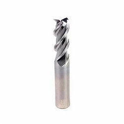 EXOCARB®-Aero 20100700 BLIZZARD® 2010 Ball End Center Cutting Regular Length End Mill, 1/2 in Dia Cutter, 1-1/4 in Length of Cut, 2 Flutes, 1/2 in Dia Shank, 3 in OAL, Bright