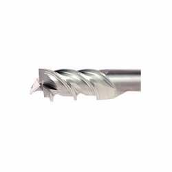 EXOCARB®-Aero 20100700 BLIZZARD® 2010 Ball End Center Cutting Regular Length End Mill, 1/2 in Dia Cutter, 1-1/4 in Length of Cut, 2 Flutes, 1/2 in Dia Shank, 3 in OAL, Bright
