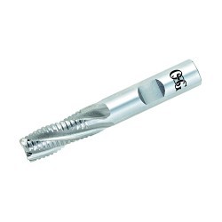 EXOCARB®-Aero CC-RFE 4716900 470 Center Cutting Long Length Single End Roughing End Mill, 1 in Dia Cutter, 4 in Length of Cut, 6 Flutes, 1 in Dia Shank, 6-1/2 in OAL, Bright