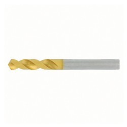 EXO® Ex-SUS-GOLD 8597237 1600 High Performance Jobber Length Drill Bit, #42 Drill - Wire, 2.38 mm Drill - Metric, 0.0935 in Drill - Decimal Inch, 130 deg Point, HSS-E, TiN Coated