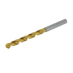 EXO® Ex-SUS-GOLD 8597237 1600 High Performance Jobber Length Drill Bit, #42 Drill - Wire, 2.38 mm Drill - Metric, 0.0935 in Drill - Decimal Inch, 130 deg Point, HSS-E, TiN Coated