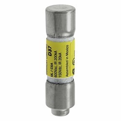 Eaton LP-CC-10 Time Delay Fuse, 10 A Amp, 600 VAC, 150 VDC, 20 kAIC, 200 kAIC Interrupt, Class: CC, Melamine Tube Body Type