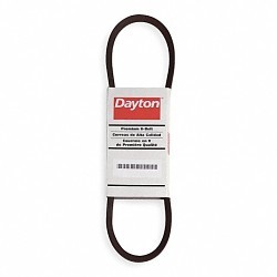 Elkay DAYTON® 3VX670 Cogged V-Belt, 3VX, 0.378 in Top Width, 67 in Outside Length, Gum Rubber