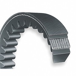 Elkay DAYTON® 3VX670 Cogged V-Belt, 3VX, 0.378 in Top Width, 67 in Outside Length, Gum Rubber