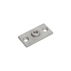 Empire 41ASSI0038 Ceiling Plates & Flanges, 3/8 in, Stainless Steel, Plain