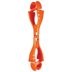 Ergodyne® 19118 Glove Clip Holder, Specifications: 26 lb Breaking Strength, Plastic, Hi-Vis Orange