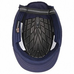 Ergodyne® Skullerz® 8950 Bump Cap, Dark Blue, ABS Plastic, Hook-and-Loop Suspension