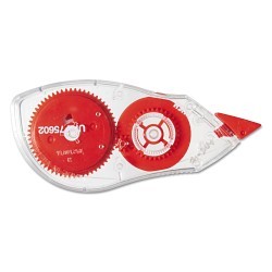 Essendant UNV75602 Correction Tape, 315 in Length, 0.2 in Width, Transparent/Red