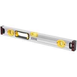 FATMAX® 43-525 Box Beam Level, 56.5 cm Length, 3 Vials, Aluminum, Vial Positions: (1) Level, (2) Plumb, 0.0005 in Accuracy