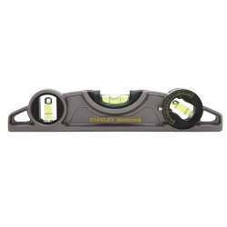 FATMAX® FMHT43610 Xtreme Torpedo Level, 9 in Length, 3 Vials, Die Cast Aluminum, Vial Positions: (1) Level, (2) Plumb, 0.0005 in Accuracy