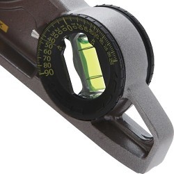 FATMAX® FMHT43610 Xtreme Torpedo Level, 9 in Length, 3 Vials, Die Cast Aluminum, Vial Positions: (1) Level, (2) Plumb, 0.0005 in Accuracy
