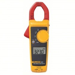 Fluke® FLUKE-323 Clamp Meter, 400 A, 600 VAC/VDC, 4000 Ohm, 30 mm Jaw, Backlight