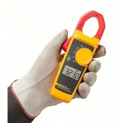 Fluke® FLUKE-323 Clamp Meter, 400 A, 600 VAC/VDC, 4000 Ohm, 30 mm Jaw, Backlight