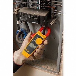 Fluke® FLUKE-323 Clamp Meter, 400 A, 600 VAC/VDC, 4000 Ohm, 30 mm Jaw, Backlight