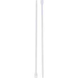 GB® 45-308 Cable Tie, 8 in Length, 0.17 in Width, 0.055 in Thickness, Nylon 6.6, Natural