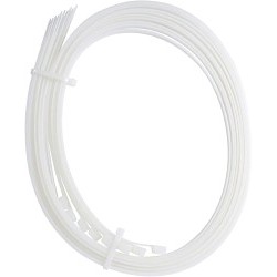 GB® 45-308 Cable Tie, 8 in Length, 0.17 in Width, 0.055 in Thickness, Nylon 6.6, Natural