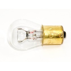 GE 1683 Miniature Light Bulb, 28 W, BA15s Bayonet Lamp Base Type, Miniature-S Lamp, S8 Shape, 402 lumens