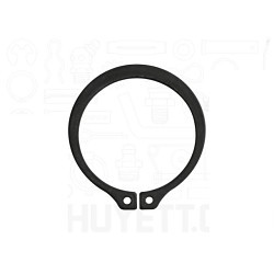 G.L.HUYETT DSH045 Retaining Ring, Metric, External, Snap, M45 Shaft Diameter, Carbon Spring Steel, Phosphate Finish