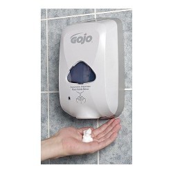 GOJO® 2730-12 Soap Dispenser, Matte, 1200 mL, 6.12 in Overall Length, Wall Mount, Plastic