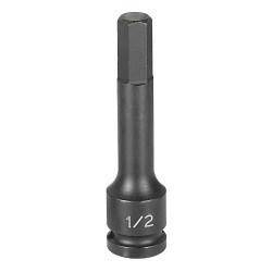 GP® 29104M Impact Socket Driver Bit, Yes Impact Rated, Metric, 1/2 in Drive, 10 mm Bit