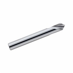 GARR 91100 1600 General Purpose NC Spotting Drill, 1/8 in Dia, 2 in OAL, Submicron Grain Solid Carbide, Uncoated