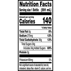 Gatorade® 9209035 Thirst Quencher, 20 oz, Bottle, Liquid Concentrate, Grape Flavor