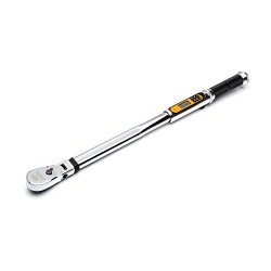 GEARWRENCH® 120XP™ 85196 Flex Head Electronic Torque Wrench With Angle, 1/2 in Drive, 25 to 250 ft-lb, Ratcheting Head, 0.1 ft-lb/0.1 N-m Graduation, 23.7 in OAL, ASME B107.10/B107.12/B107.28/B107.300