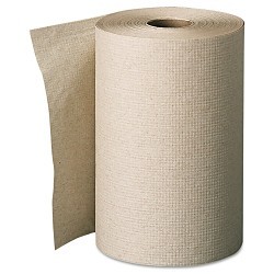 Georgia-Pacific® 26401 Paper Towel Roll, Hardwound, 1 Ply, Fiber, Brown, 7.875 in Width