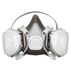 Half Facepiece Respirator, Personal Safety Half Facepiece Respirators, Series: 5000, Large