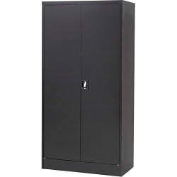 Global Equipment 237750BK Storage Cabinet, 185 lb, 72 in Height, 36 in Width, 18 in Depth