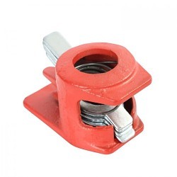 GreatNeck® GC75 Pipe Clamp, For Metal Working, Making Table Tops, Counters or Cutting Boards, & for Furniture Repair, Specifications: Size: 3/4 in, Heavy Duty Cast Iron Frame