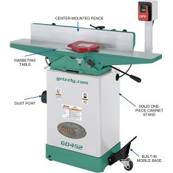 Grizzly® G0452 Electric Jointer, 1/8 in Depth of Cut
