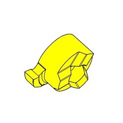 HORN R111.0250.00 TN35 Boring Insert, R111 Insert, Carbide Tipped, Material Grade: TN35