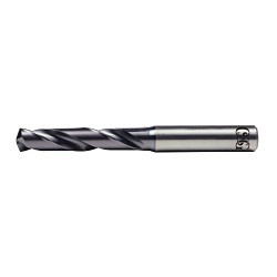 HY-PRO® CARB HP243-3937 Performance Stub Length Screw Machine Drill Bit, 10 mm Drill - Metric, 0.3937 in Drill - Decimal Inch, Carbide, EgiAs Coated