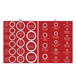 Handi-Chek® DISP-ORV382 Standard O-Ring Assortment, 382 Pieces, FKM, Domestic